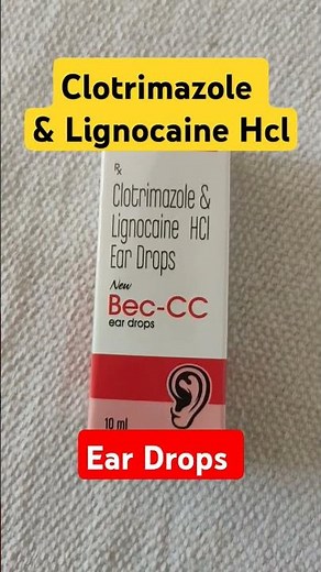 Clotrimazole & Lignocaine Hydrochloride Ear Drops ‪@MedTalks777‬