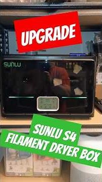 *UPGRADE* Sunlu S4 Filament Dryer Box! #3dprinting #3dprinter #3dprinterupgrade #filament