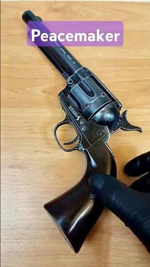 Colt SAA .45 Revolver Colt Single Action Army#airsoft #paintabll #oldgun