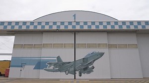 Magnificent fighter jets revealed behind the hangar door