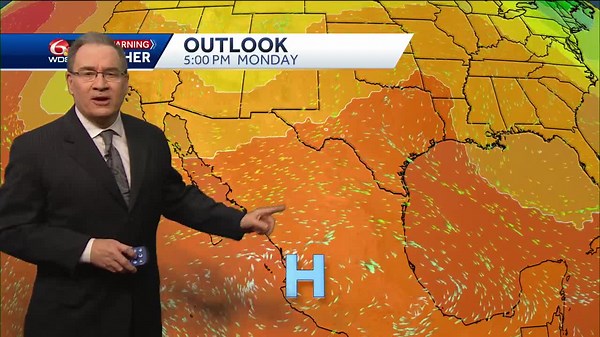 Gradually getting wetter, then getting hotter