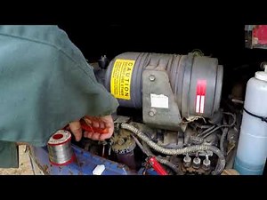 Takeuchi Digger fuel pump repair