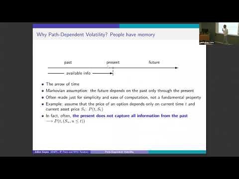 Julien Guyon (NYU Tandon): Path-dependent Volatility