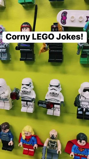 2.7K views · 23 reactions | Corny LEGO jokes are the best. And what a wall to put corntroopers on!! #legostarwars #cornhole #cornrows #corntrooper #stormtrooper #clonetrooper #starwars #minifigures #minifigwall | The Brick Show Shop | Facebook