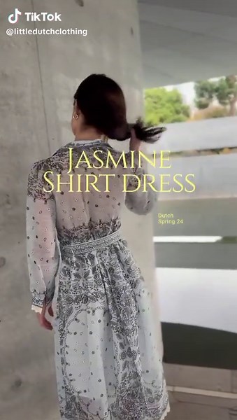 Elevate Your Style with Our Dutch Jasmine Blue Dress