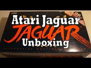 Atari Jaguar Console Unboxing & Review