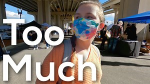 Autism Sensory Issues and Overcoming Some days sensory input can be more stimulating than others. It's not always just the place. It could be the time of day, how the rest of the day went, what clothes you're wearing to the place, who you're with, or it's just the combination of the smells, the sun cutting through the buildings, the sounds, the wind, the mask on your face...literally everything and on any given day it might just be too much to process. Today was one of those days but because we 