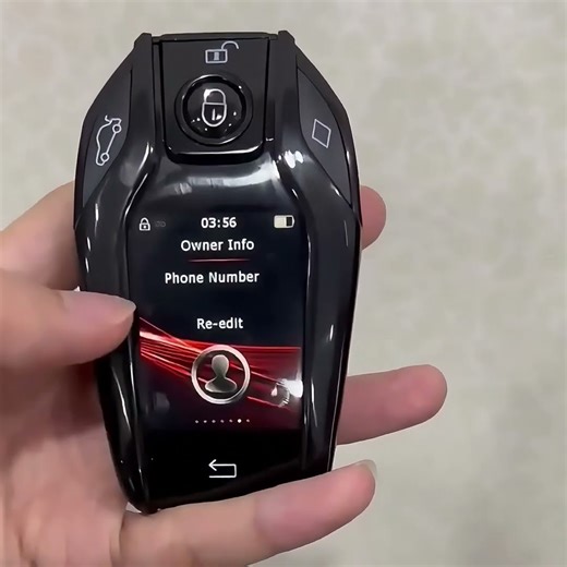 Remote control keyles entry touch screen