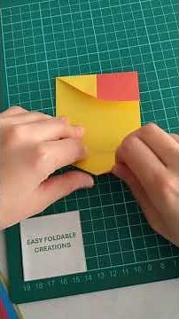 Origami Crown (1 Sheet) | Easy Origami for Beginners