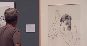 Al Hirschfeld's legendary drawings