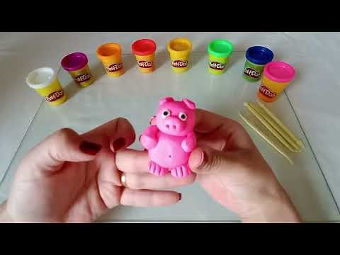 Como fazer animais de massinha. Ensine seus pequenos a criarem animaizinhos de massa de modelar.