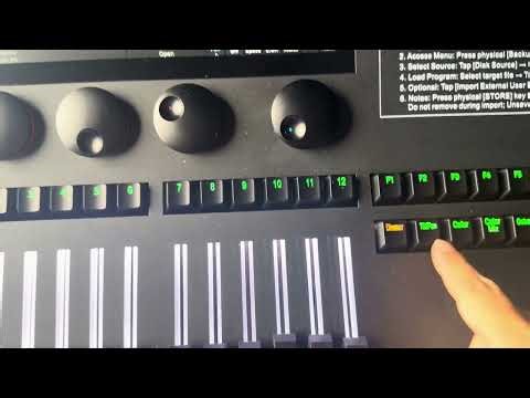 iDMX How to Program - Step1