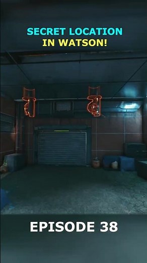 Cyberpunk 2077 - Secret Loot Garage in Watson! (Episode 38) 🔥 #shorts #cyberpunk2077