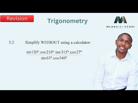 Simplify Trig Expressions | Reduction formulae and special angles | Trigonometry