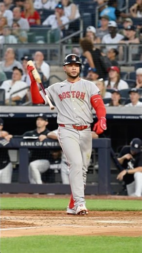 Bat flip in the Bronx.