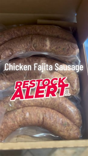 We got some good news… CHICKEN FAJITAS SAUSAGE IS RESTOCKED!! Come and get yours. 📍 Schott’s Meat Market | Alamo Ranch & Helotes Proudly serving San Antonio since 2001