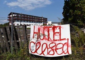 Historic but closed Friar Tuck Inn is scene of war games, illicit gambling, says town