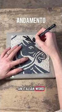 In the final video of our basic mosaic principles series, we will be covering andamento! #mosaic