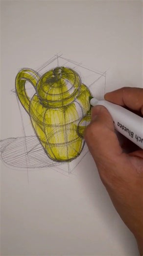 Product Drawing-13 (Teapot)