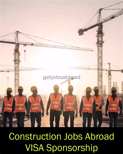 Construction workers are needed abroad right now. Countries like the UK, Canada, and Australia are offering visa sponsorship for skilled laborers, carpenters, bricklayers, welders & more. See today’s openings. | Get Jobs Abroad | Facebook
