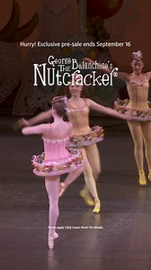 21K views · 8.8K reactions | Capital One Mastercard cardholders get exclusive pre-sale access to New York City Ballet’s production of George Balanchine's The Nutcracker. Pre-sale dates (9/9/24 - 9/15/24). Terms apply. | Capital One | Facebook