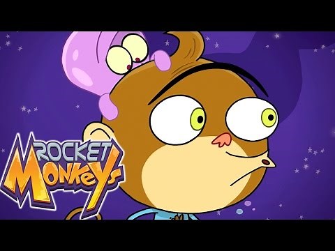Rocket Monkeys | MONKEY'S BEST FRIEND and DUDE WHERES MY DAD | Cartoons For Kids