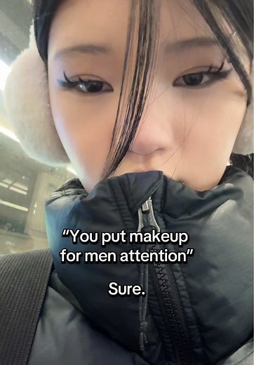 Listen the music. #makeup #relatable #fyp