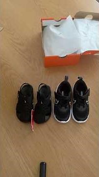 Unboxing toddler version. Nike Cosmic Runner and Nike Sunray Protect 2 #nike #unboxing #kidssneakers