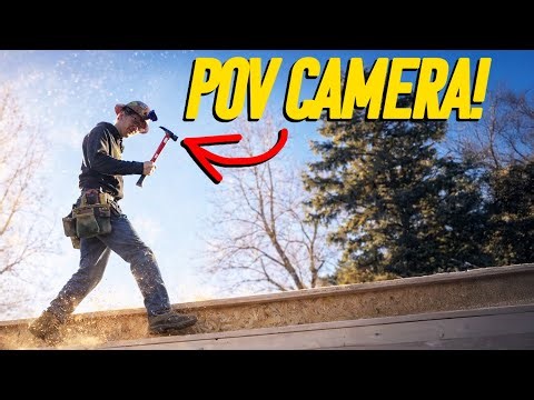 Building a GARAGE in One Day! || Carpenter POV