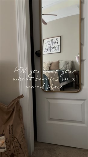 Autumn Ballard | Sourdough + Fresh Milled Bread on Instagram: "Where do you keep your wheat berries? I’d love to know. Here are a few storage tips: 🌾Store large quantities in 5 gallon food grade buckets 🌾Use gamma lids that twist on and off for easy access 🌾Keep them in a cool, dark place (like your closet 😂) 🌾Store smaller quantities in air tight jars or containers near your grain mill for quick milling Comment FRESH MILLED for my free quick start guide to milling your own flour https://ch