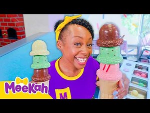 Learn to Count to 6 with Meekah and Fun Toys! 🍨🌊😄