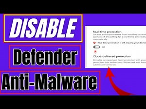 How to Disable Windows Defender or Anti-Malware on Windows 10 | Step-by-Step Guide