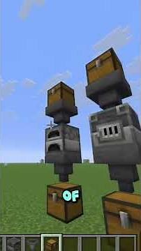 How To Make An Automatic Smelter in Minecraft (Easy Tutorial) #minecraft #minecraftshorts #youtube