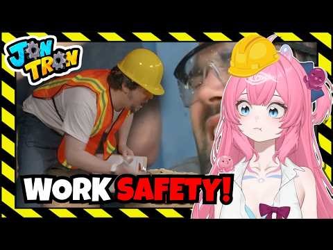 DON'T TRY THESE AT WORK! | Jontron Workplace Safety Vtuber React