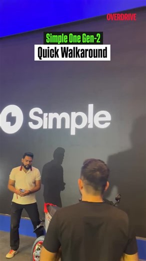 Here’s a quick look at the Simple One Gen-2. We’ve ridden it, and while this reel gives you a brief glimpse, the full video review is already out with all the details — what’s improved and where it still falls short. Watch the full review to get the complete picture. | OVERDRIVE