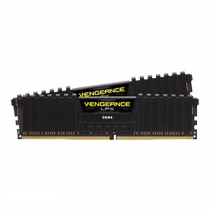 32GB (16GBx2) DDR4 3200MHz RAM (หน่วยความจำ) CORSAIR VENGEANCE LPX (BLACK) (CMK32GX4M2E3200C16)