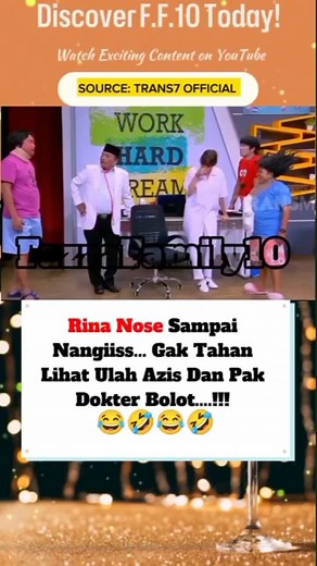 Rina Nose really cried because of Azis and Mr. Bolot 😂🤣 | Opera Van Jawa #bolot #ovj #entertainment