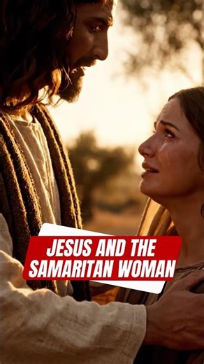 Jesus and the Samaritan Woman ✝️💧 | Living Water, Forgiveness, and Eternal Life Lesson