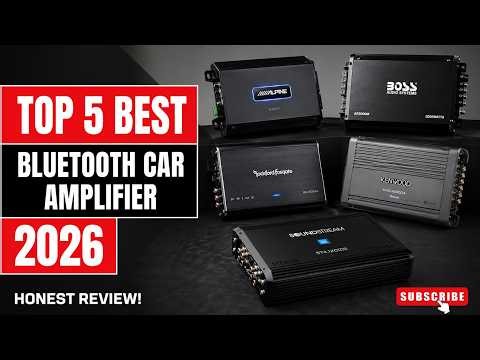 Top 5 Best Bluetooth Car Amplifier In 2026