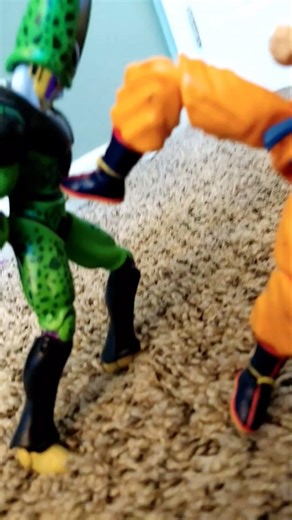 fighting animation with figures dragon ball#dragonball#fightinganimation