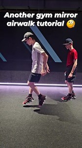 6.5M views · 111K reactions | Another gym mirror airwalk tutorial!  #tutorial #airwalkchallenge #airwalk #danceinpublic #reelsfypシ | Shuffle Pack | Facebook