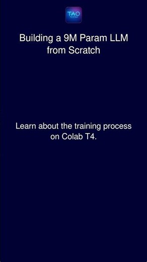 Building a 9M Param LLM from Scratch