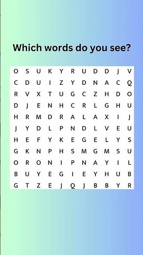 200. Can You Find All The Hidden Words? #quiz #wordpuzzlegame #braingames #wordfinds