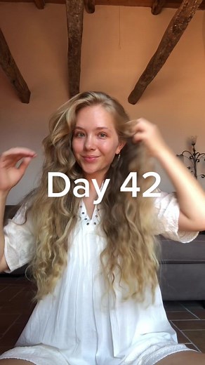 Overnight Rope Twists for Heatless Curls | 100 Days of Hair Challenge