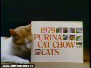 Purina Cat Chow - "Calendar Cats" (Commercial, 1978)