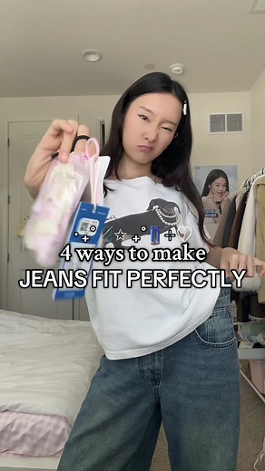 4 Clever Ways to Make Jeans Fit Perfectly Without Sewing