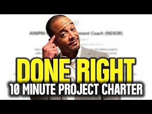 Project Charters Done Right (The Way Leaders Actually Approve Them)