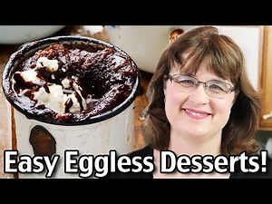 14 Super Easy Eggless Desserts To Make At Home! Eggless Chocolate Cake And More!