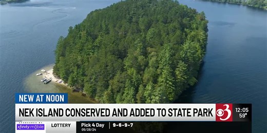 The ‘Island’ in Island Pond now designated part of Brighton State Park