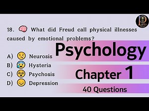 Psychology Chapter 1 Questions
